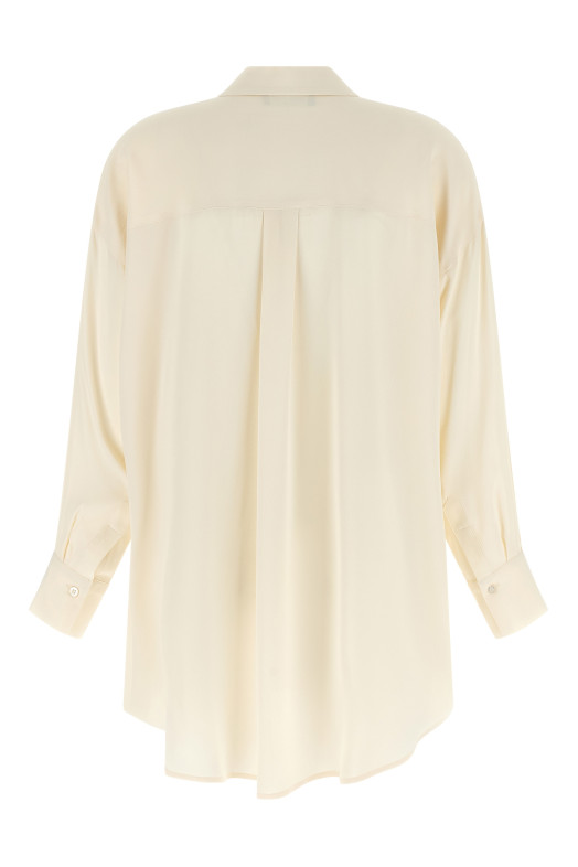 Diamond thread shirt Beige