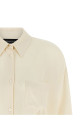 Diamond thread shirt Beige