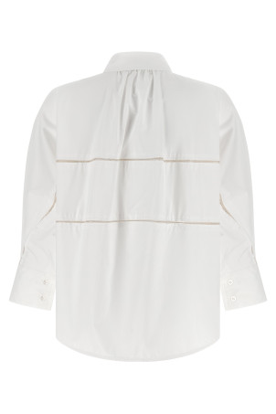 Сорочка з діамантовою ниткою Біла FABIANA FILIPPI CAD266F309L58221