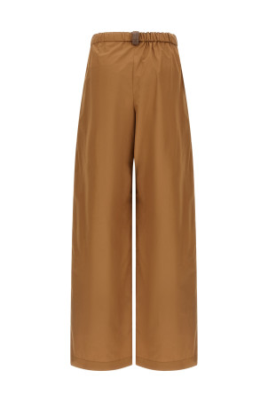 Loose leg pants Brown