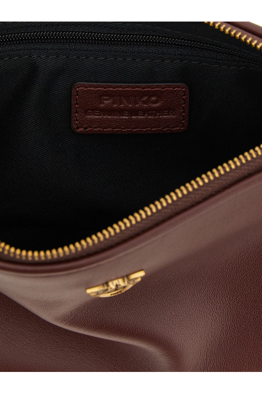 Мини-сумка через плечо «Half Moon» бордо 105069A0QOR49Q