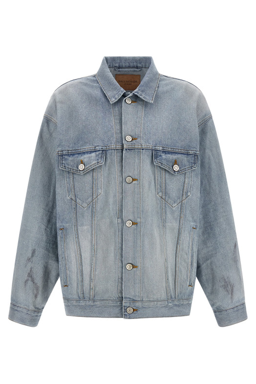 'Masking Tape' jacket BLUE