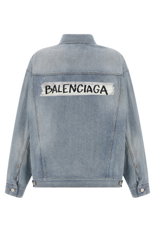 'Masking Tape' jacket BLUE