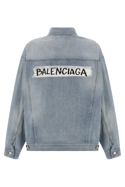 'Masking Tape' jacket BLUE