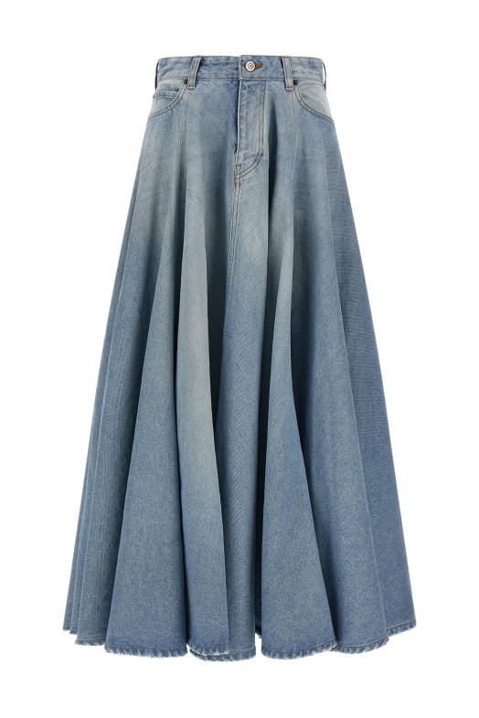 'Godet' skirt BLUE
