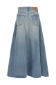 'Godet' skirt BLUE
