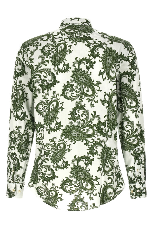 'Paisley Ramage' shirt Green