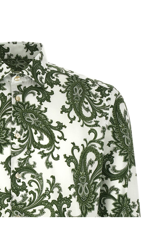 'Paisley Ramage' shirt Green
