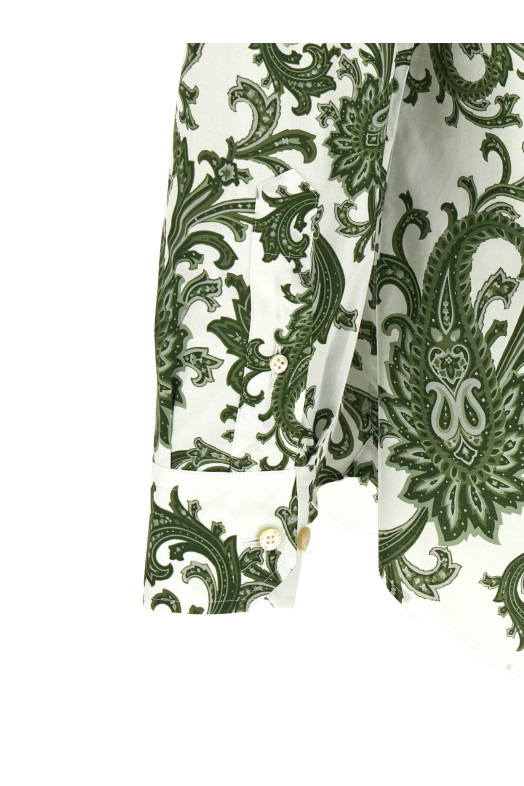 'Paisley Ramage' shirt Green