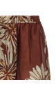 Silk shorts Brown