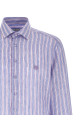 Смугаста лляна сорочка Різнокольорова ETRO MRIB000299TR341S9880