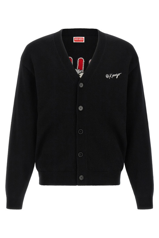 Кардиган «KENZO Wild Tiger» Черный FG55CA7853LO99J