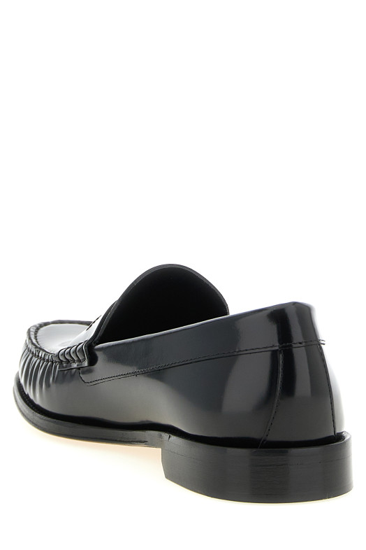 Блестящие кожаные мокасины Черный TOM FORD J1579LCL462NNAA