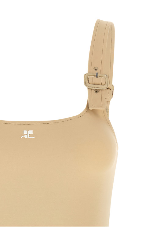 Вырез на теле Бежевый COURREGES 126JMB055PA00431068