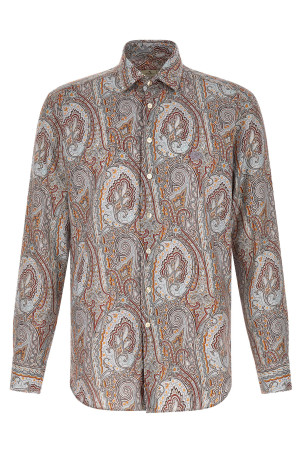 Сорочка з квітковим принтом «пейслі» Різнокольорова ETRO MRIB000299SA5P2X0830