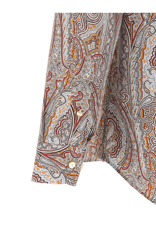 Рубашка с цветочным узором «Пейсли» Разноцветная ETRO MRIB000299SA5P2X0830