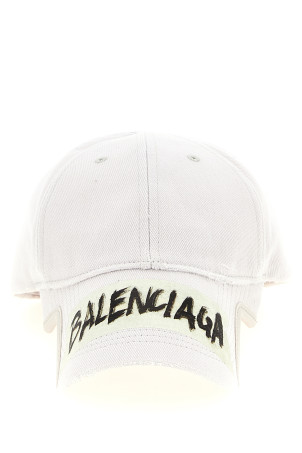 'Masking Tape' beanie White