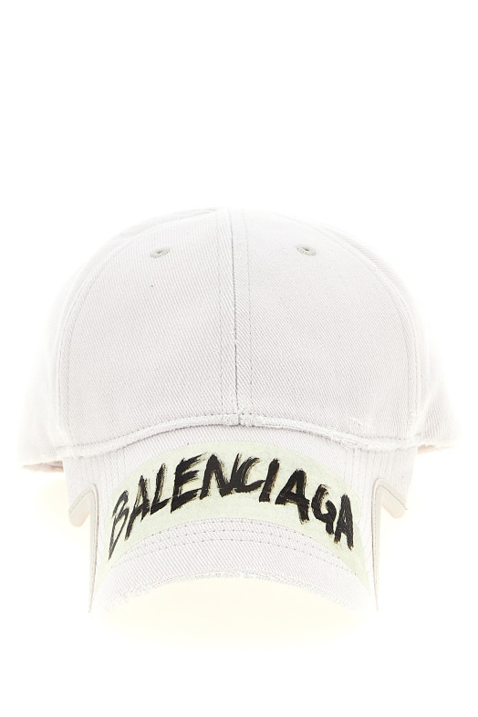 'Masking Tape' beanie White