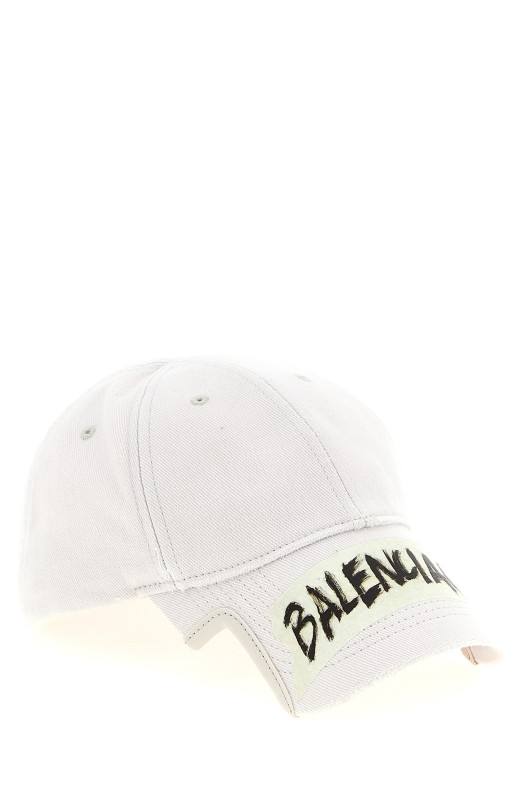'Masking Tape' beanie White
