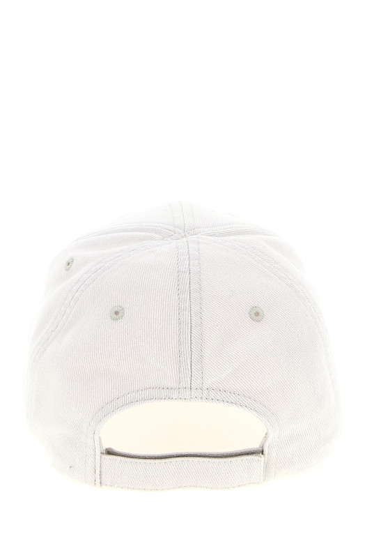 'Masking Tape' beanie White