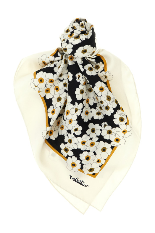 Valentino Garavani 'Shawls' scarf Black-grey