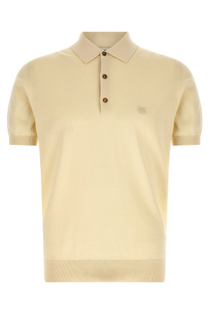 'Pegaso' polo shirt Beige