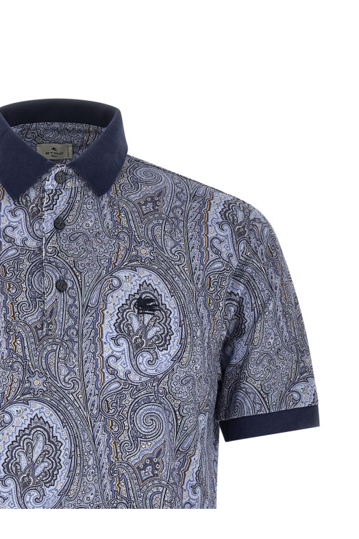 Рубашка-поло «Arnica Paisley» Синяя MRMD0004AKF79X0880