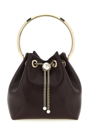 'Bon Bon' bucket bag Bordeaux