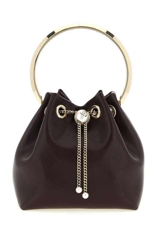 'Bon Bon' bucket bag Bordeaux