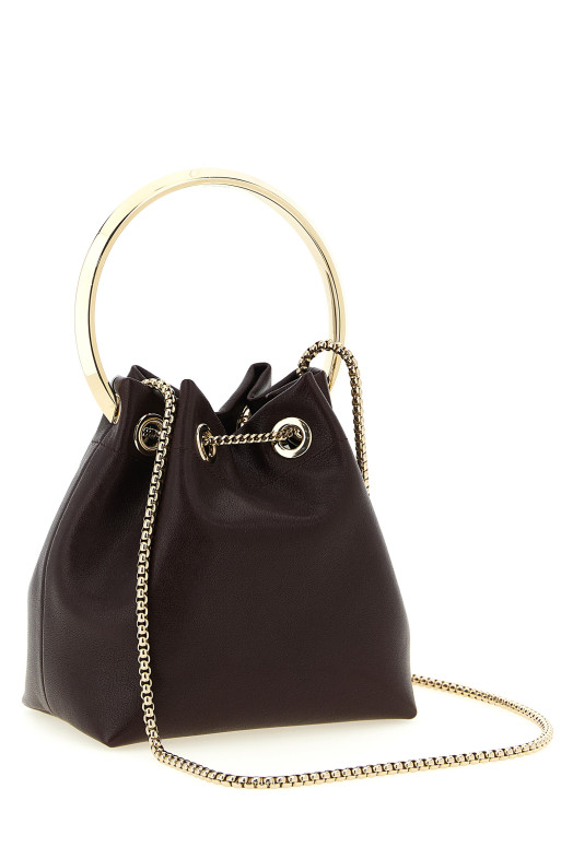 'Bon Bon' bucket bag Bordeaux