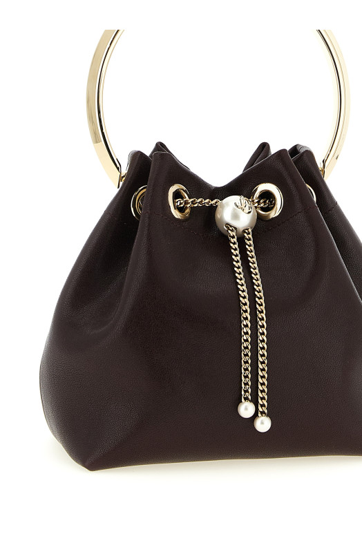 'Bon Bon' bucket bag Bordeaux