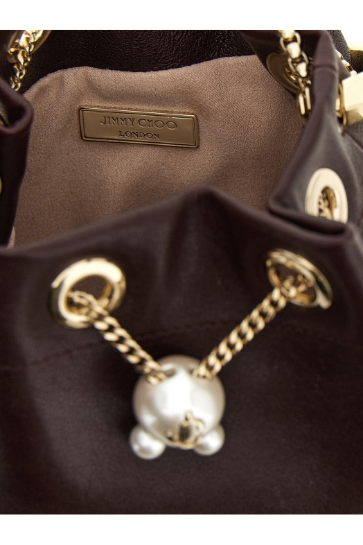 'Bon Bon' bucket bag Bordeaux