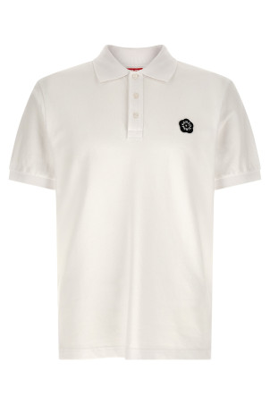 'Boke Flower 2.0' polo shirt White