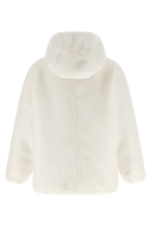 Двостороння куртка Біла PRADA PZV016SOOO12DHF0009