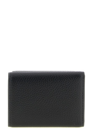 Orb logo small wallet Black