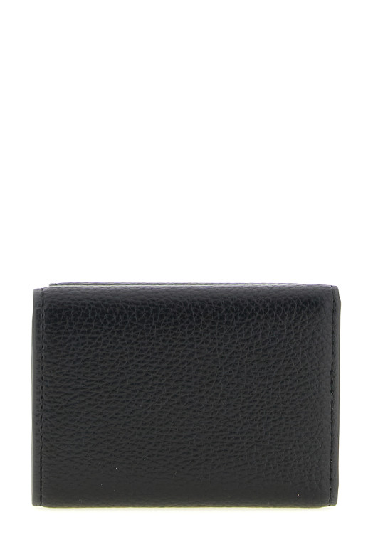 Orb logo small wallet Black