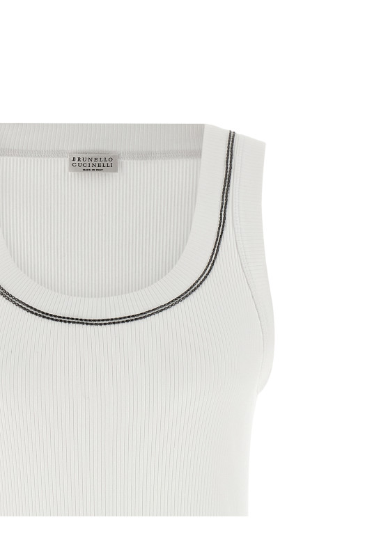 Топ «Shiny Trim» Белый MG902BW710C159