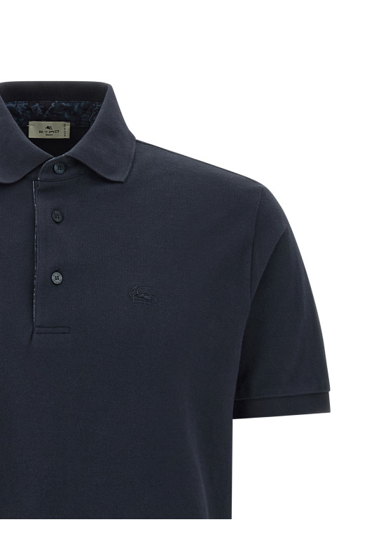 'Pegaso' polo shirt Blue