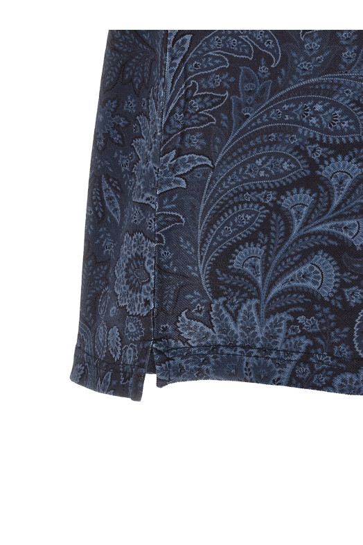 Рубашка-поло «Arnica Paisley» Синяя MRMD0004AKF81X0885