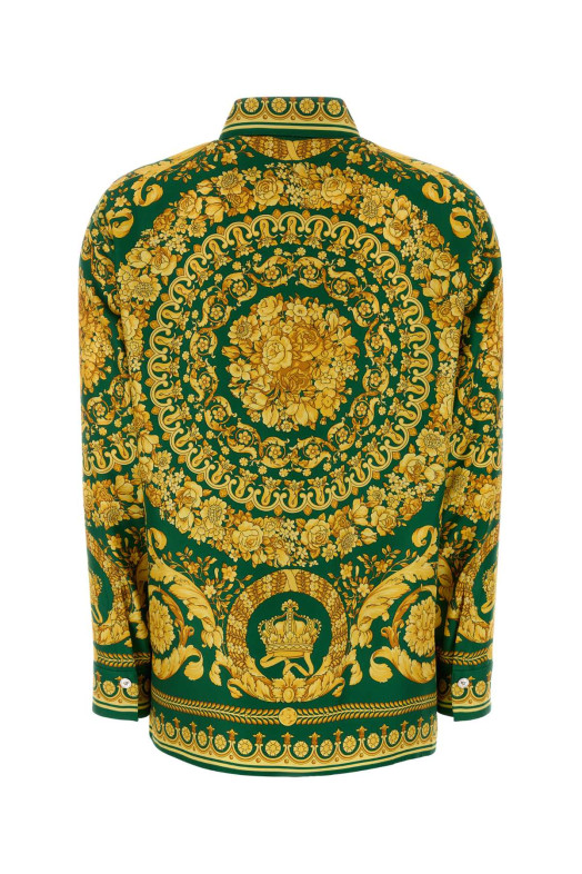 Printed silk shirt VERSACE (10013601A04236)