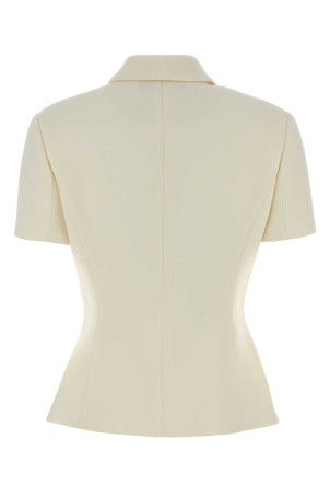 Ivory wool blazer VERSACE (10230621A12789)