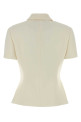 Ivory wool blazer VERSACE (10230621A12789)