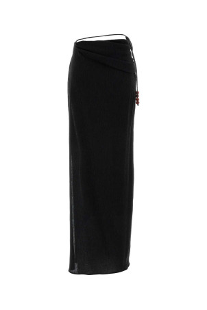 Black jersey skirt Black MAGDA BUTRYM (306426)