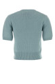 Светло-голубой свитер из шерстяной смеси BURBERRY (8116520)