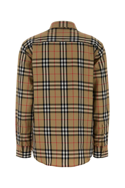 Embroidered cotton shirt BURBERRY (8119172)