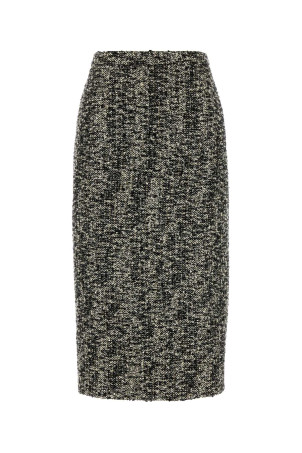 Багатоколірна спідниця з букле GUCCI (853052ZATQ7)