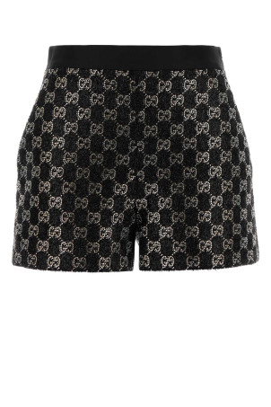 Black tweed shorts Black GUCCI (853382ZARWY)