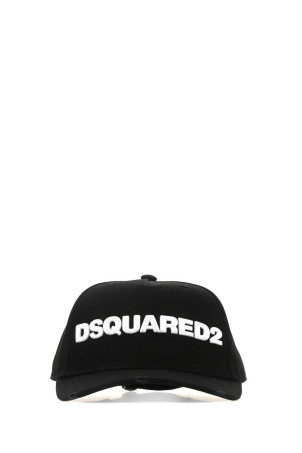 Black gabardine baseball cap DSQUARED (BCM002805C00001)