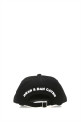 Чорна бейсболка з габардину DSQUARED (BCM002805C00001) DSQUARED2