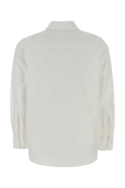 White poplin shirt White JIL SANDER (J02DL0287J45001)